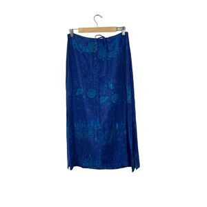 Eagle Ray Wear Small Skirt Batik Ethnic Midi Maxi Sun Stars Moon Womens READ****